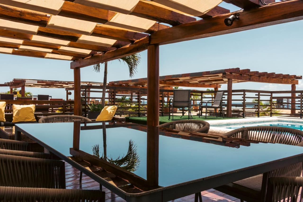 Aldea Thai Beachfront Condos بلايا ديل كارمن المظهر الخارجي الصورة